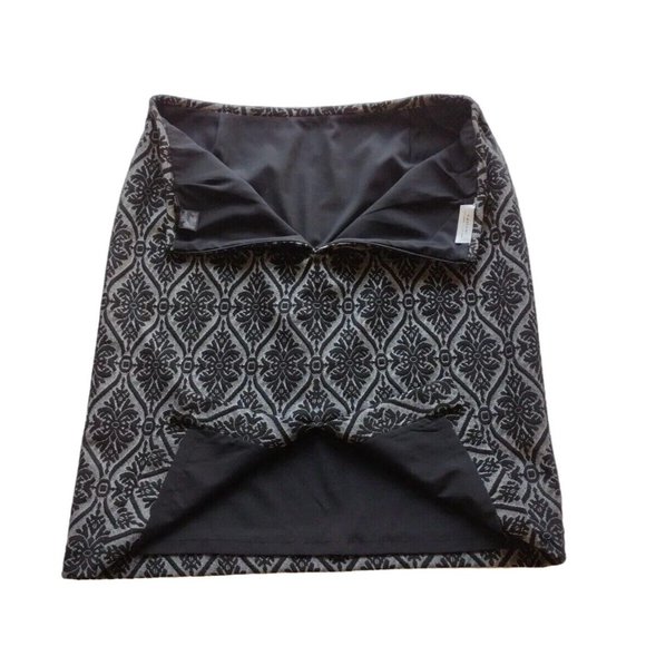 Tahari Skirt 8 Mini Zip Back Lined - Picture 10 of 11